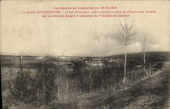VINTAGE POSTCARD Militaria the War in Lorraine in Rozelieures the Wood of Birches