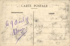 VINTAGE POSTCARD Militaria the War in Lorraine in Rozelieures the Wood of Birches