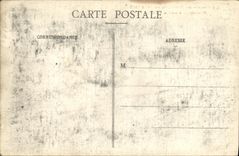 VINTAGE POSTCARD Militaria the War in Lorraine Magnieres Bombards L Church