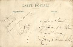 VINTAGE POSTCARD Militaria Mailly the Camp Under the tent