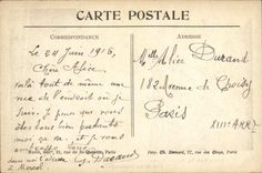 VINTAGE POSTCARD Militaria Villers With Wood a Farm bombardee