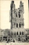 VINTAGE POSTCARD Militaria Ypres the Belfry of the Markets After the bombardment