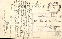 POSTAL Militaria Ypres de la VENDIMIA el campanario de una iglesia de los mercados despues del bombardeo