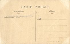 VINTAGE POSTCARD Militaria Rambervillers Defense in 1870