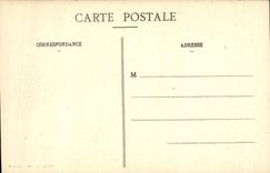 VINTAGE POSTCARD Militaria the War in Lorraine Gerbeviller After the bombardment the canal