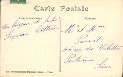 CPA Militaria Senlis Apres le Passage des Allemands rue de la Republique