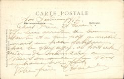 CPA Militaria Guerre Albert Les Usines Rochet Schneider incendiees par les allemands