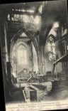 VINTAGE POSTCARD Militaria Pargny on Interior Saulx of L church after the bombardment