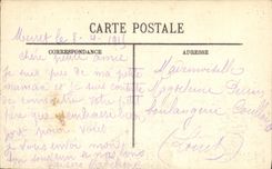 VINTAGE POSTCARD Militaria Guerre Battles of the Marne the Farm of Lozes close Coulommiers