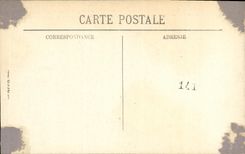 VINTAGE POSTCARD Militaria Guerre Battles of the Entered Marne of the Village and Eglise of Barcy