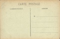 Interior de las perforaciones de Militaria de la POSTAL de la VENDIMIA de L iglesia