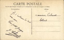 VINTAGE POSTCARD Militaria Longwy in ruins