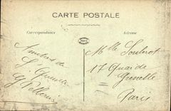 Saint Quentin de Militaria de la POSTAL de la VENDIMIA en la calle Saint Andre de las ruinas