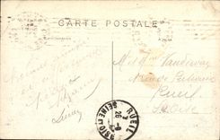 CPA Militaria Soissons Autour de la Cathedrale