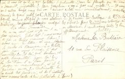 CPA Militaria Albert Maisons Bombardees par les Allemands