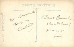 CPA Militaria Guerre Notre Action Canons