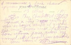 VINTAGE POSTCARD Militaria Maurupt Main street