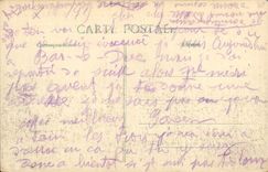 VINTAGE POSTCARD Militaria Sermaize Les Bains Ruins