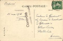 VINTAGE POSTCARD Militaria Maurupt Montoy Military Tombs