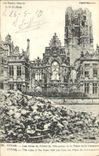 VINTAGE POSTCARD Militaria Arras ruins of L town hall taken of the place of Vacquerie