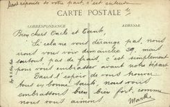 VINTAGE POSTCARD Militaria War In the Sum L Church of Madness