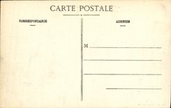 POSTAL Militaria de la VENDIMIA que la guerra en Lorena Crevic bombardea por el interior considerado los alemanes
