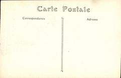 VINTAGE POSTCARD Militaria Bombardment of Rheims by the Germans House and garden Street of the Republic