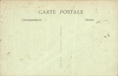 VINTAGE POSTCARD Rheims in Ruins L Town hall incedie the Militaria on May 3rd  1917