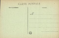 VINTAGE POSTCARD Suippes the Place of the Militaria Town hall