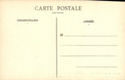 VINTAGE POSTCARD Gerbeviller After the bombardment L interior of the Militaria vault