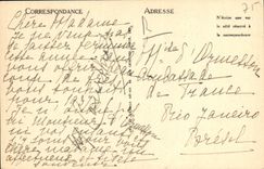 VINTAGE POSTCARD Paris Basilica of the Sacring Mosaic Heart of Montmartre of the heart