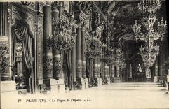 CPA Paris Le Foyer de L Opera