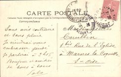 VINTAGE POSTCARD Paris the Chaumont Hillocks the cave