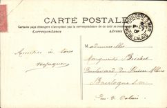 VINTAGE POSTCARD Paris Law courts and Caretaker s lodge