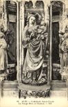 Catedral co de Albi de la POSTAL de la VENDIMIA  Cecile la madre y el L virginales nino