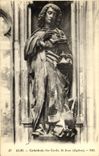 Catedral co de Albi de la POSTAL de la VENDIMIA  Apostol del St Jean de Cecile