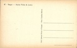 CPA Tanger Ancien Palais de justice