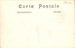 VINTAGE POSTCARD Militaria Battles of the Marne Laheycourt Town hall