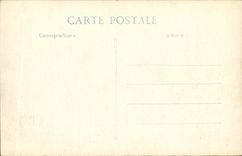 VINTAGE POSTCARD Militaria Battles of the Blesmes Marne the ruins