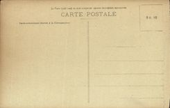 VINTAGE POSTCARD Militaria Rheims in the Ruins after the retirement of German the cathedral