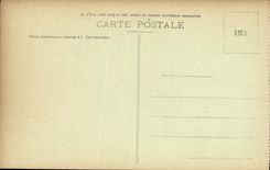 VINTAGE POSTCARD Militaria Rheims in the Ruins after the retirement of German Places St Thimothee