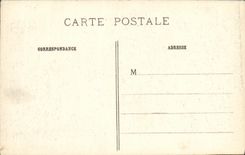 VINTAGE POSTCARD Holy Militaria Hilaire ruins after the passage of German