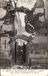 VINTAGE POSTCARD Militaria Effet Of the German bombardment has Rheims