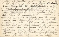 VINTAGE POSTCARD Militaria Effet Of the German bombardment has Rheims