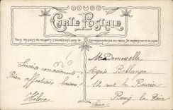 VINTAGE POSTCARD Militaria Alsace Woman