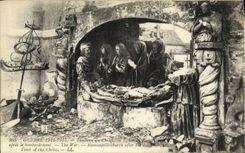 VINTAGE POSTCARD Militaria War Tomb of Christ Church of Ramscapelle