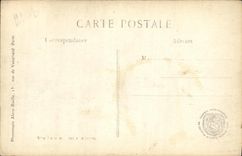 VINTAGE POSTCARD Militaria Sermaize les Bains Interior of L church destroyed by German