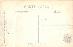 VINTAGE POSTCARD Militaria Pintheville the Principal street of the village