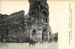 CPA Militaria Albert Basilique 