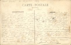 VINTAGE POSTCARD Militaria Doncieres
